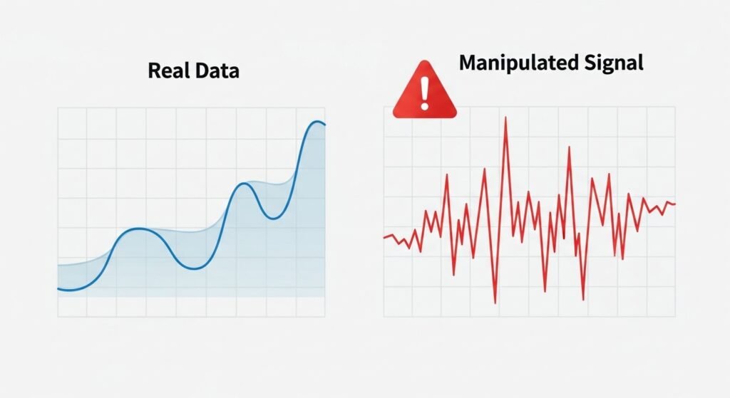 암호화폐 시장 조작 데이터 식별 및 정밀 분석